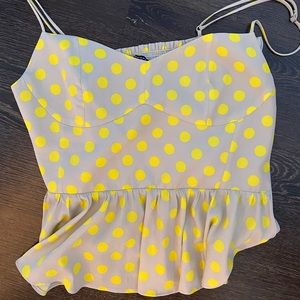Zara Polka Dot Top